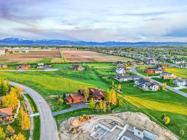 171 Brave Heart Loop, Bozeman, MT 59718 - aerial view of a mountain backdrop