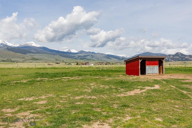 49 Redtail Hawk Rd, Mcallister, MT 59740 - view of mountain background featuring rural landscape and agricultural land