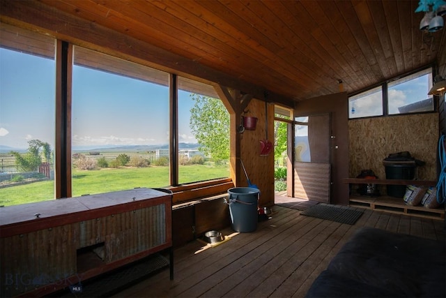 49 Redtail Hawk Rd, Mcallister, MT 59740 - deck featuring a yard