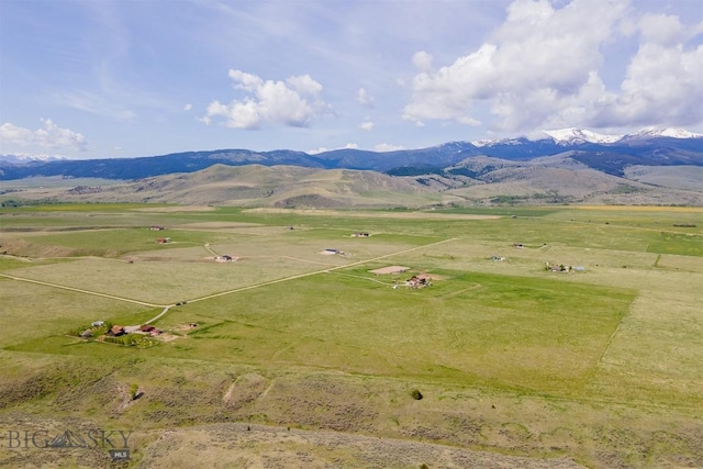 49 Redtail Hawk Rd, Mcallister, MT 59740 - view of mountain backdrop with rural landscape
