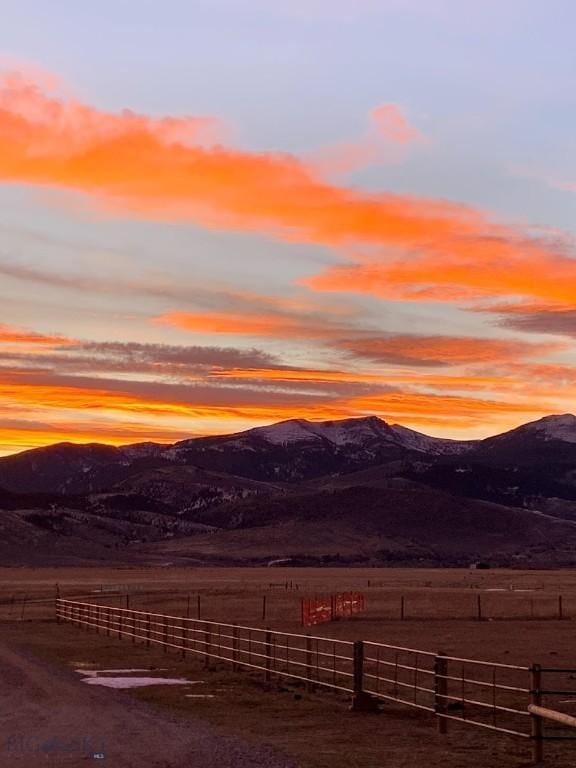 49 Redtail Hawk Rd, Mcallister, MT 59740 - mountain view featuring rural landscape