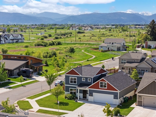 4426 Ethan Way, Bozeman, MT 59718 - aerial view of residential area featuring a mountainous background