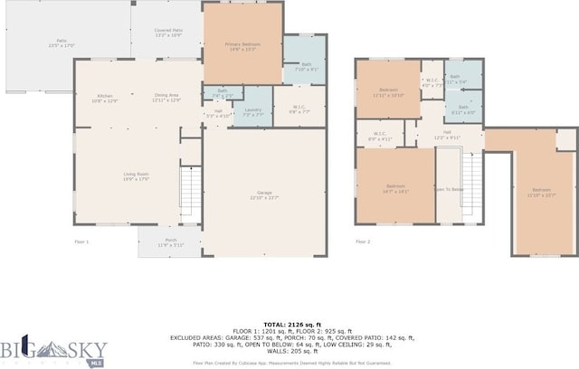 4426 Ethan Way, Bozeman, MT 59718 - home floor plan