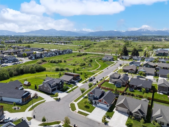 4426 Ethan Way, Bozeman, MT 59718 - aerial view of residential area with mountains