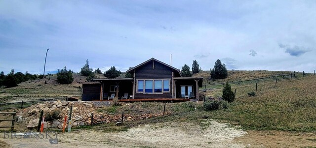 747 Upper Ruby Rd, Alder, MT 59755 - back of property featuring a view of rural / pastoral area