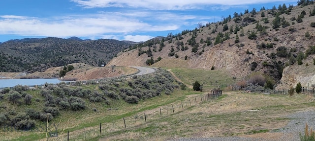 747 Upper Ruby Rd, Alder, MT 59755 - view of mountain background with a nearby body of water