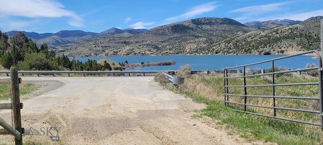 747 Upper Ruby Rd, Alder, MT 59755 - view of mountain background featuring a nearby body of water