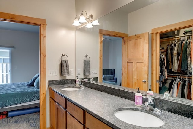 20 Voyager Ln Unit B, Bozeman, MT 59718 - ensuite bathroom with double vanity and a spacious closet