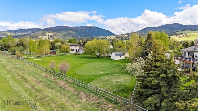 125 N Pheasant Dr, Bozeman, MT 59718 - view of mountain background with rural landscape