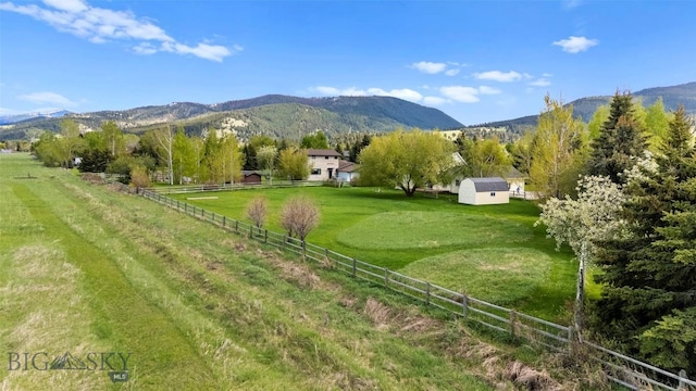 125 N Pheasant Dr, Bozeman, MT 59718 - mountain view featuring rural landscape