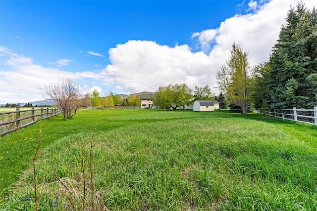 125 N Pheasant Dr, Bozeman, MT 59718 - view of yard with a view of countryside