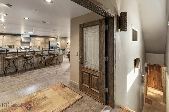 405 Swayback Rd, Mcallister, MT 59740 - entryway with recessed lighting