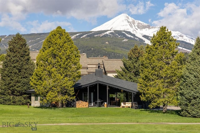 1930 Yellowtail, Big Sky, MT 59716 - view of mountain backdrop