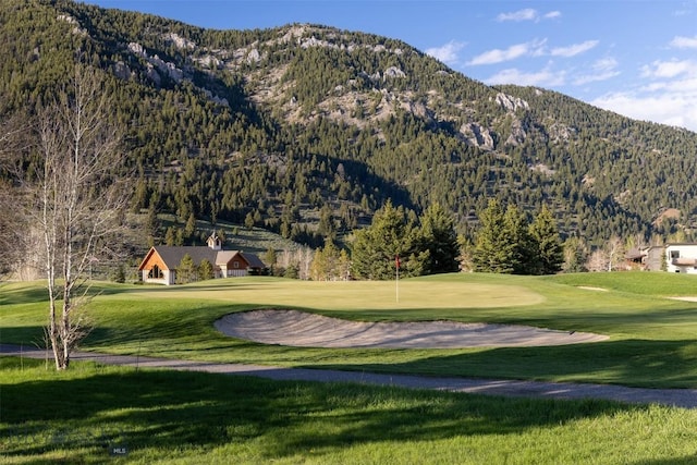 1930 Yellowtail, Big Sky, MT 59716 - view of community featuring a mountain view and a lawn