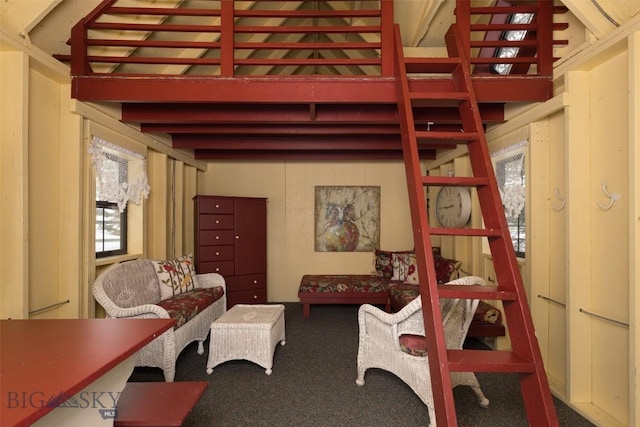 45 Cutthroat Trout, Big Sky, MT 59716 - living area featuring carpet flooring