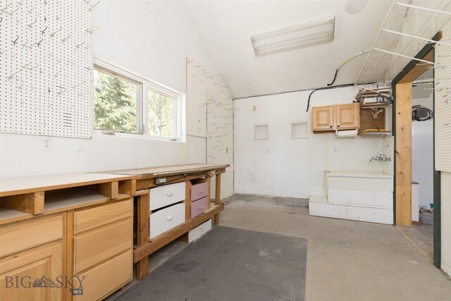 45 Cutthroat Trout, Big Sky, MT 59716 - garage with a workshop area