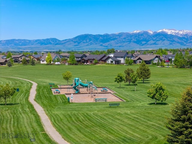 50 Pattee Trl, Bozeman, MT 59718 - aerial view of residential area featuring mountains