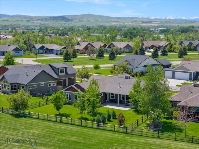 50 Pattee Trl, Bozeman, MT 59718 - aerial perspective of suburban area featuring mountains