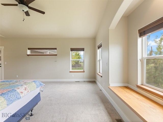 50 Pattee Trl, Bozeman, MT 59718 - unfurnished bedroom featuring carpet, baseboards, and a ceiling fan