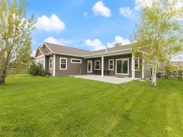 50 Pattee Trl, Bozeman, MT 59718 - back of property featuring a patio area