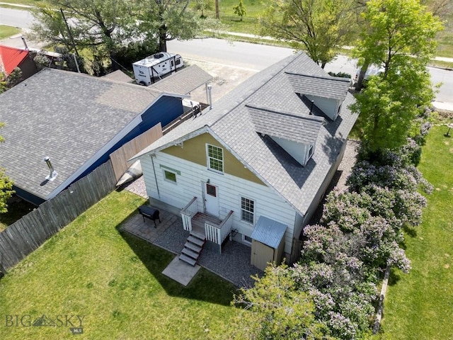 411 W Railroad Ave N, Manhattan, MT 59741 - view from above of property