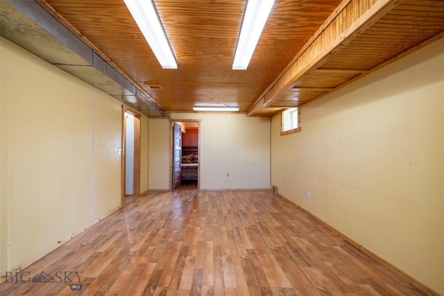 411 W Railroad Ave N, Manhattan, MT 59741 - unfurnished room featuring light wood-style flooring