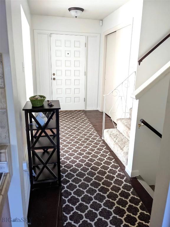 2040 Adams, Butte, MT 59701 - foyer with stairs