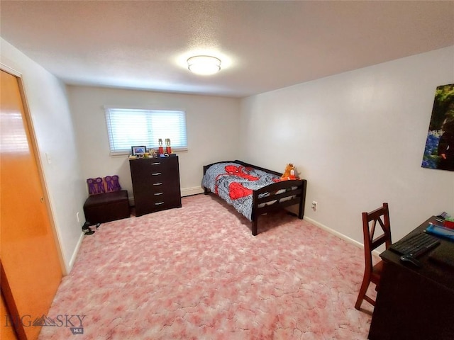2040 Adams, Butte, MT 59701 - bedroom with carpet floors, baseboard heating, and baseboards