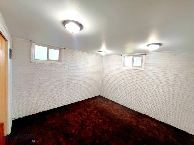 2040 Adams, Butte, MT 59701 - below grade area with brick wall