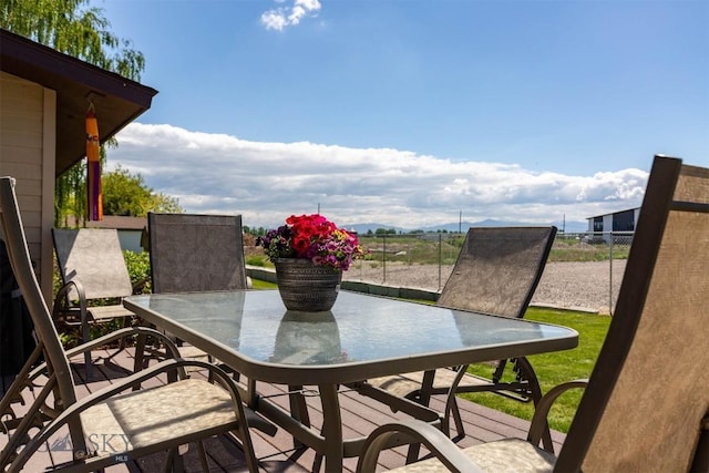 1385 Baldy Mountain Ln, Belgrade, MT 59714 - view of patio / terrace with outdoor dining space