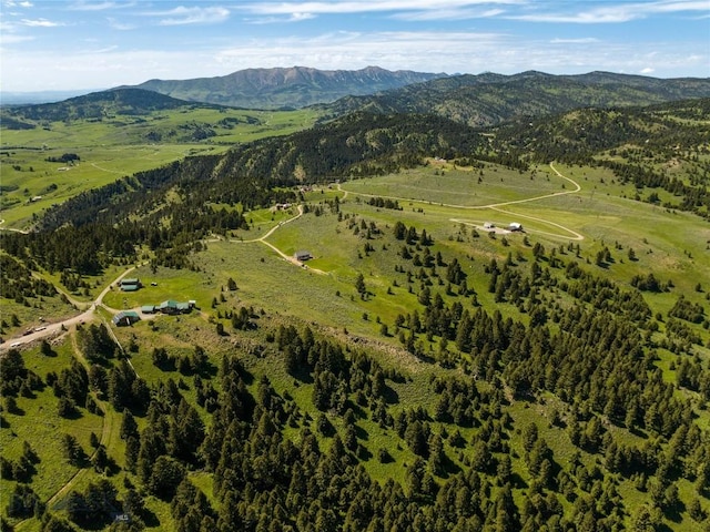 125 Rocky Mountain Mdws, Bozeman, MT 59715 - aerial view of property's location featuring a mountainous background