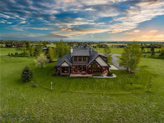 306 Glenbrook Ln, Belgrade, MT 59714 - view of aerial view at dusk