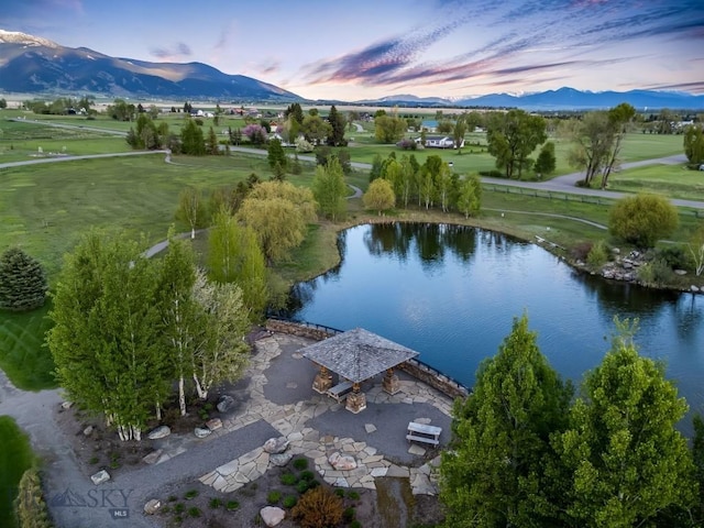 306 Glenbrook Ln, Belgrade, MT 59714 - bird's eye view of a water and mountain view
