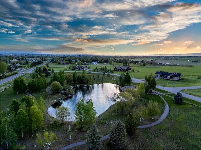 306 Glenbrook Ln, Belgrade, MT 59714 - aerial view at dusk of a water view