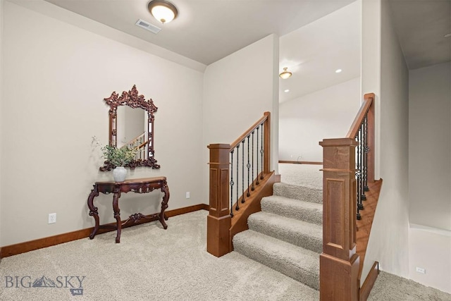 306 Glenbrook Ln, Belgrade, MT 59714 - stairway with carpet floors and baseboards