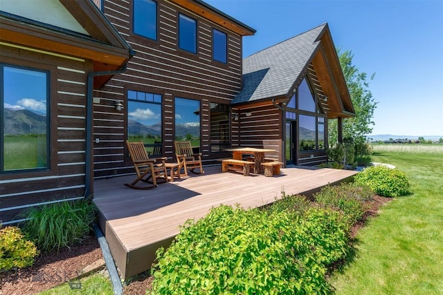 306 Glenbrook Ln, Belgrade, MT 59714 - view of wooden deck