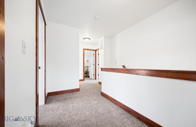 4068 Opal St, Bozeman, MT 59718 - hallway with carpet floors and baseboards