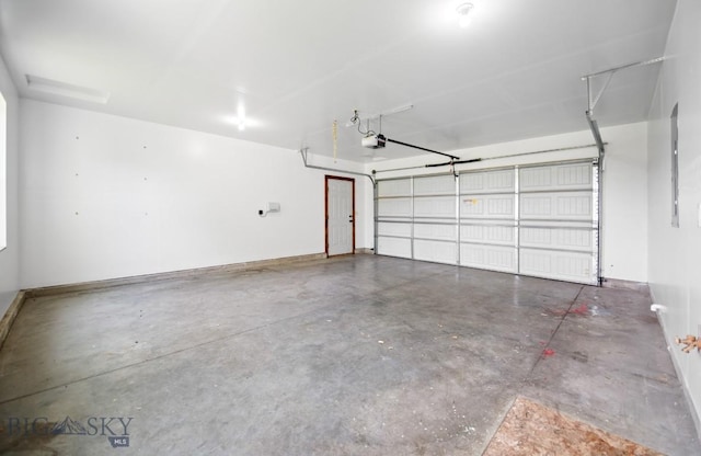 4068 Opal St, Bozeman, MT 59718 - garage with a garage door opener