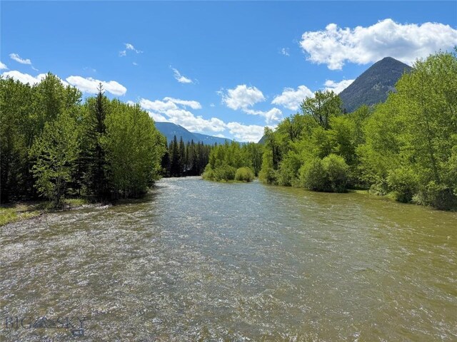 14 Ken Dan, Mcleod, MT 59052 - water view with a heavily wooded area and mountains