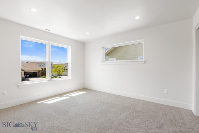 4149 Annie St, Bozeman, MT 59718 - carpeted empty room with baseboards and recessed lighting