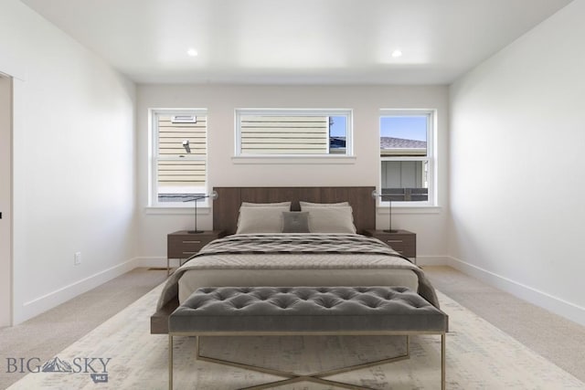 4149 Annie St, Bozeman, MT 59718 - carpeted bedroom featuring baseboards and recessed lighting