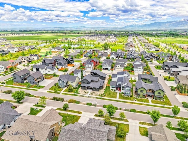 4149 Annie St, Bozeman, MT 59718 - aerial view of residential area with a mountainous background