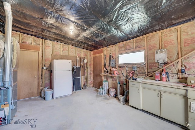 3456 Wave, Helena, MT 59602 - garage with freestanding refrigerator
