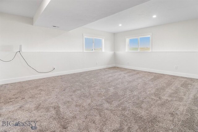 9 Murray Ln, Three Forks, MT 59721 - spare room featuring carpet and recessed lighting