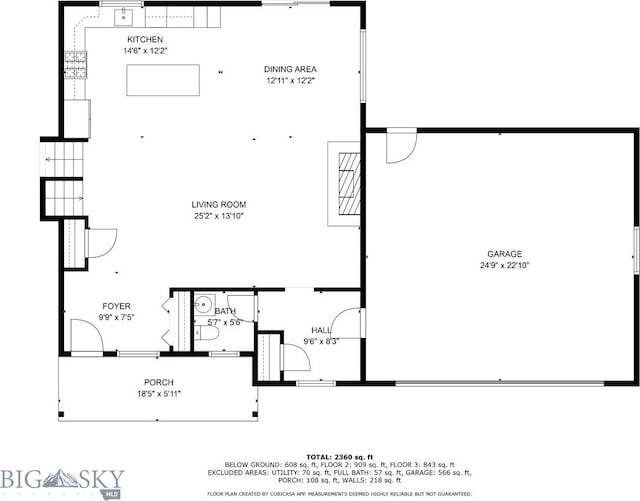 9 Murray Ln, Three Forks, MT 59721 - view of home floor plan