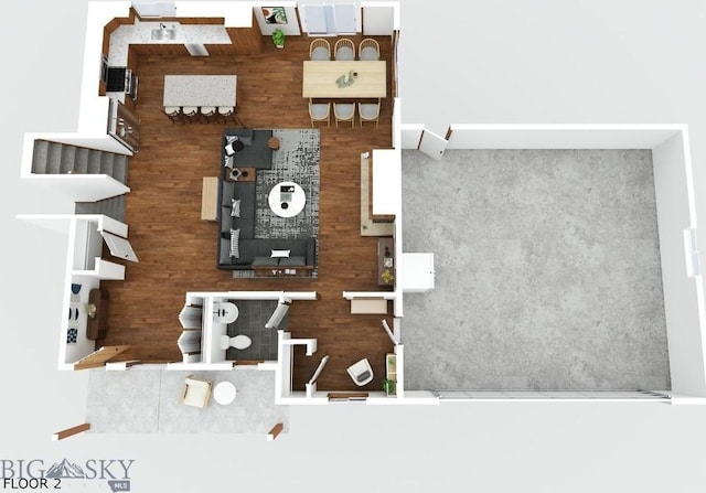 9 Murray Ln, Three Forks, MT 59721 - view of room layout