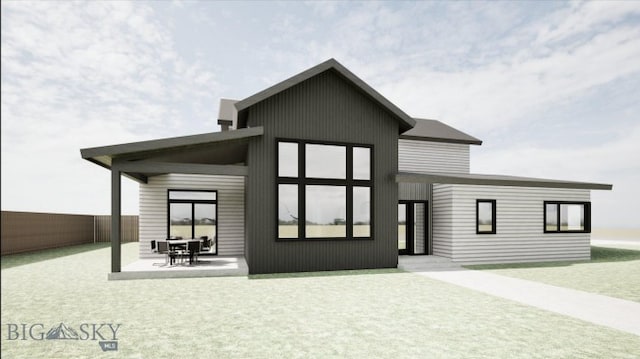 286 Lion Peak, Bozeman, MT 59718 - back of house featuring a patio area