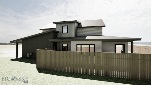 286 Lion Peak, Bozeman, MT 59718 - view of back of house