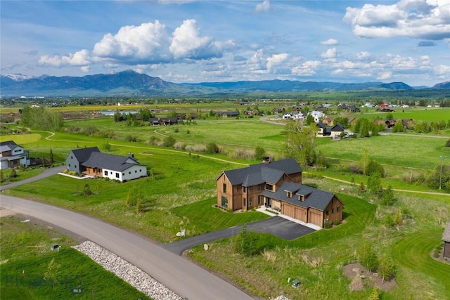 529 Clancy Way, Bozeman, MT 59718 - aerial view of sparsely populated area with a mountain backdrop