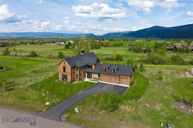 529 Clancy Way, Bozeman, MT 59718 - aerial view of sparsely populated area featuring a mountain backdrop